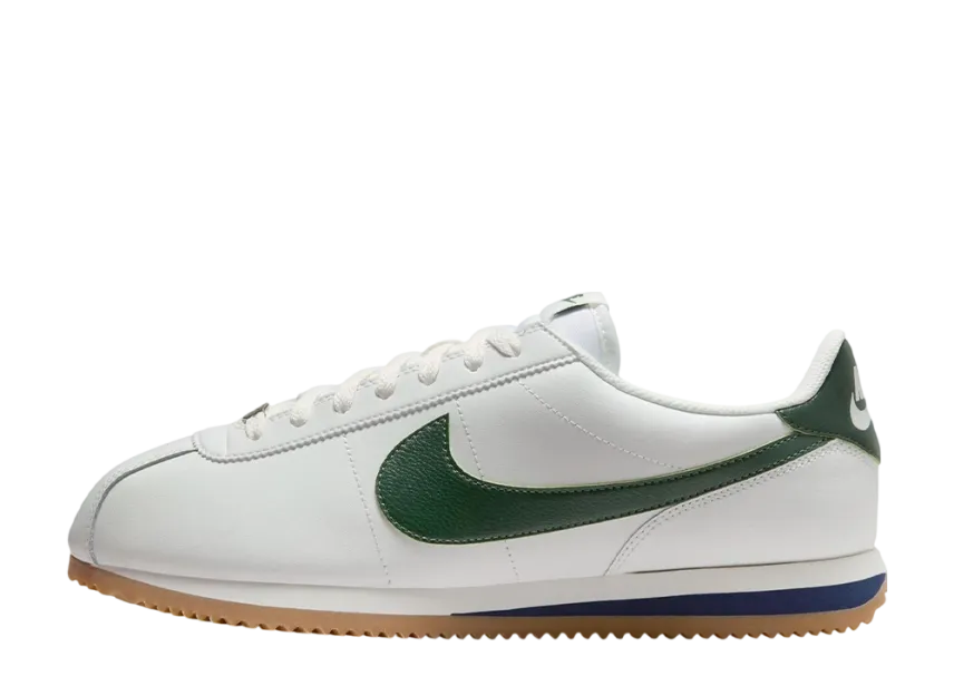 ナイキ コルテッツ レザー "サミットホワイト/ミッドナイトネイビー/メタリックシルバー/ファー"