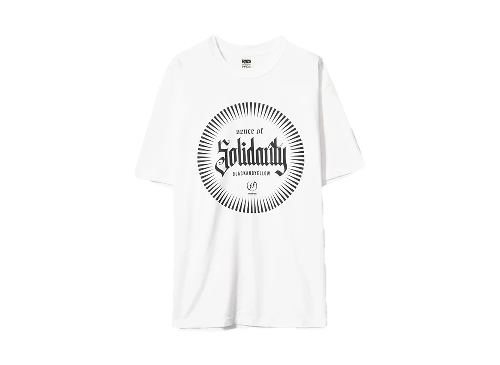 RATS SOLIDARITY TEE "WHITE"