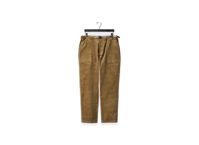 GRAMICCI Corduroy Loose Tapered Ridge Pants "Mocha Beige"