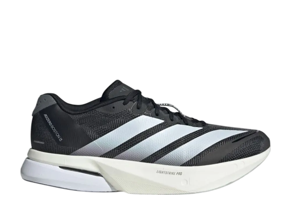 アディダス アディゼロ ボストン13 "コアブラック/クラウドホワイト/グレーファイブ"