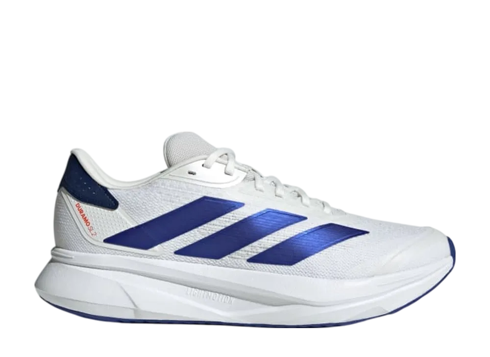 アディダス デュラモ SL2 ランニング "クラウドホワイト/ルシッドブルー/ダークブルー"