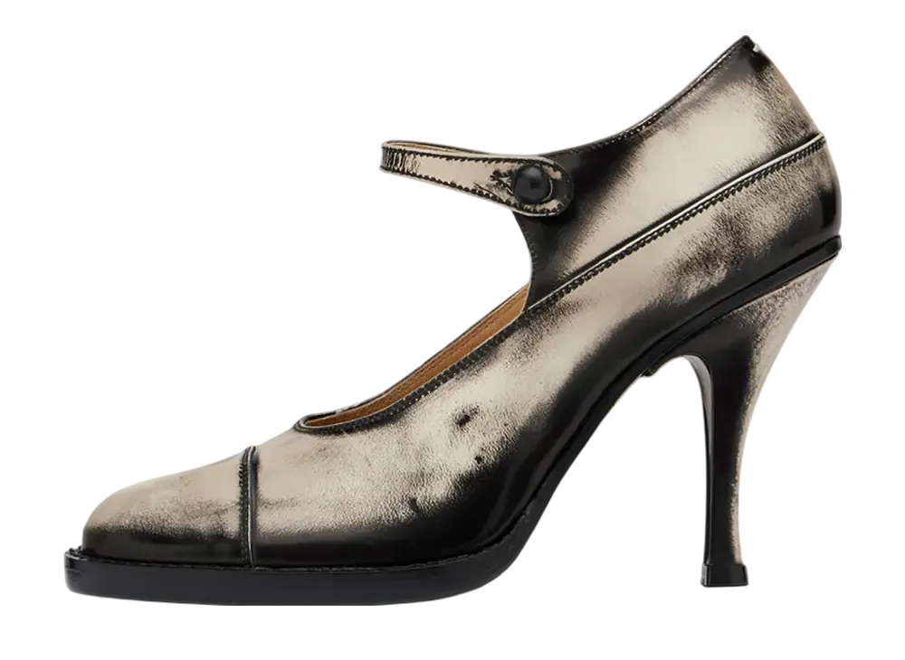 メゾンマルジェラ ウィメンズ タビ ブルジョワジー パンプス "ブラック/ホワイト"