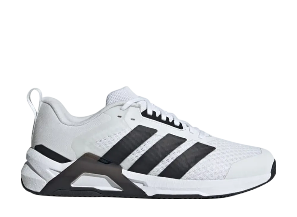 アディダス ドロップセット コントロール トレーナー "クラウドホワイト/コアブラック/ルシッドレッド"