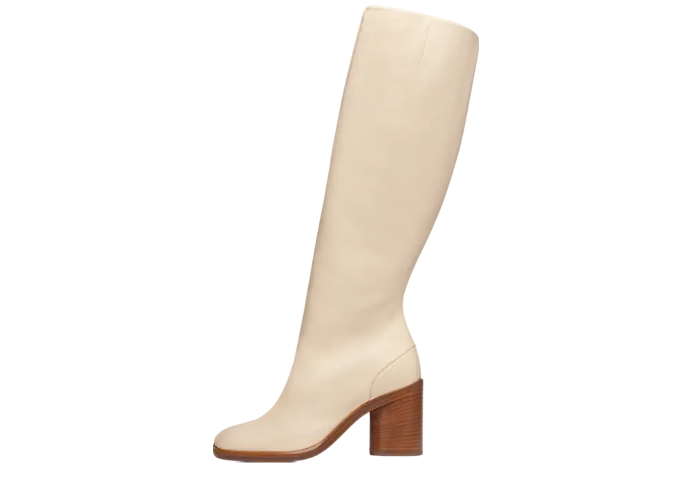 メゾンマルジェラ ウィメンズ タビ ロングブーツ "ホワイト"