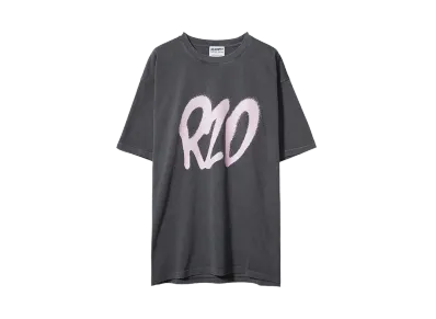 ReZARD × Masato Yamaguchi \ x Spray Logo Print T-Shirts "PIGMENT PINK"