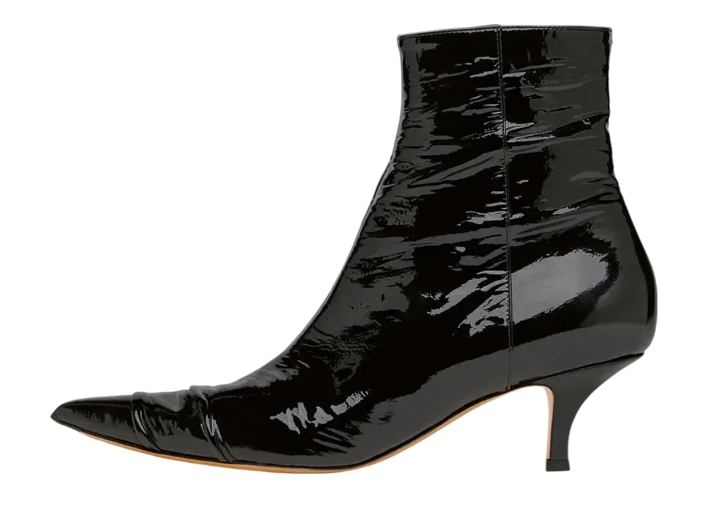 メゾンマルジェラ ウィメンズ キンキーズ アンクルブーツ H55 "ブラック"