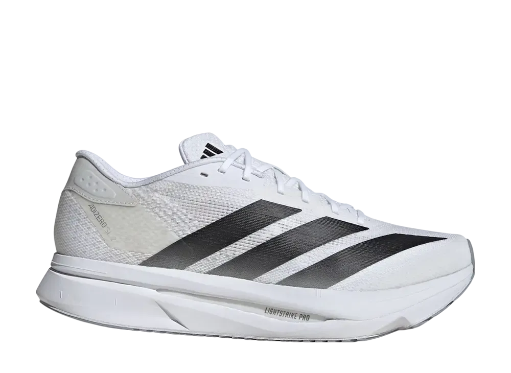 アディダス アディゼロ SL2 ランニング "クラウドホワイト/コアブラック/ダッシュグレー"