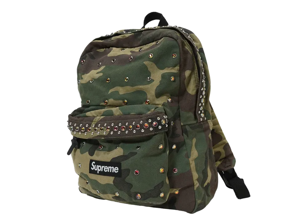 Supreme x b.b. Simon Denim Backpack "Woodland Camo"
