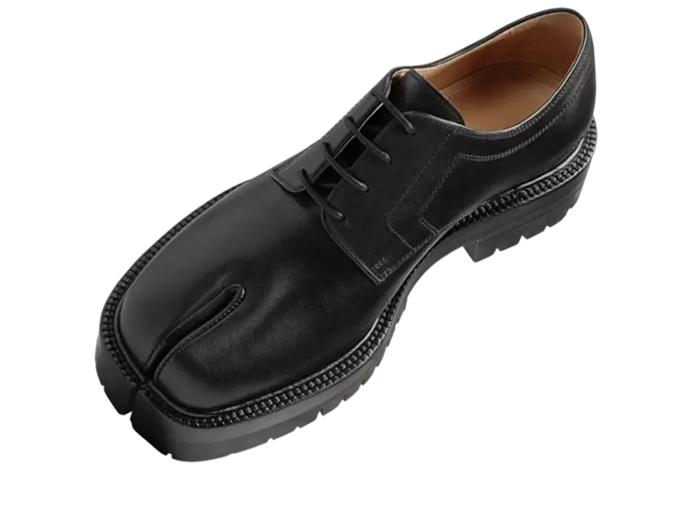 メゾンマルジェラ ウィメンズ タビ レースアップ "ブラック"