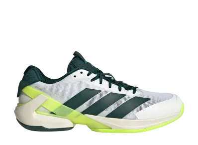 adidas Adizero Ubersonic 5 Tennis "Cloud White/Aurora Ivy/Lucid Lemon"
