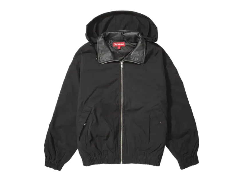 Supreme Leather Collar Utility Jacket Supreme Leather Collar Utility Jacket