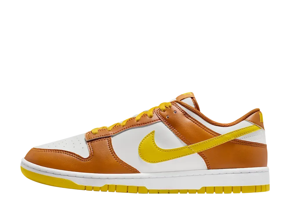 Nike Dunk Low Retro "Summit White/Desert Ochre/White/Bright Citron"
