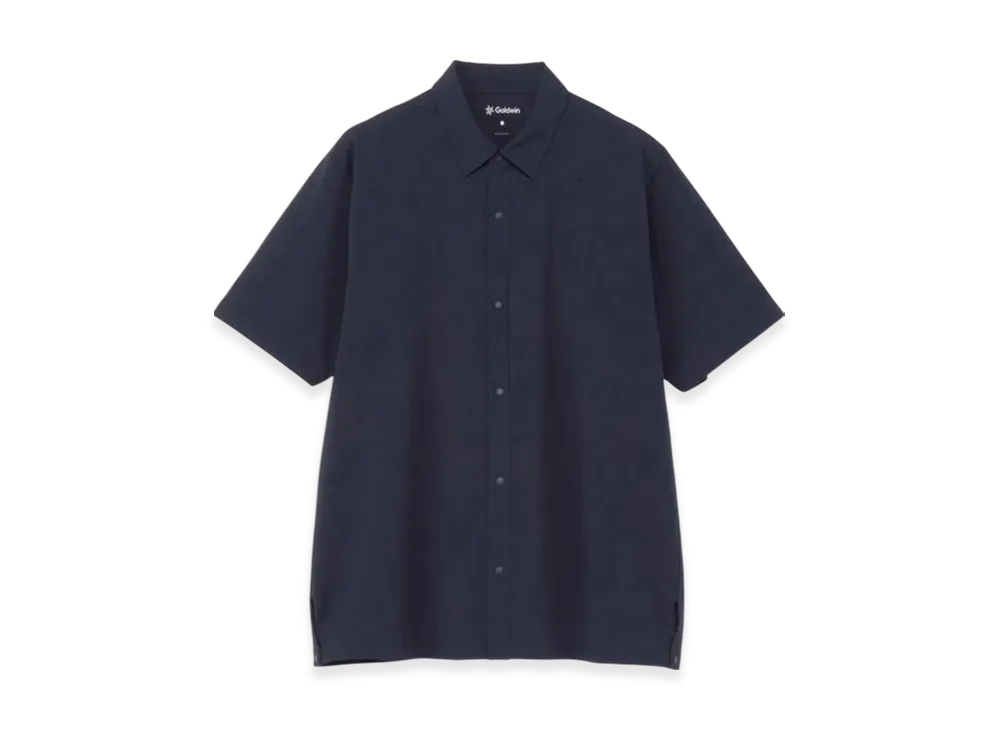 Goldwin Airflow Hike Short Sleeve Shirt (Unisex) "Ink Navy"