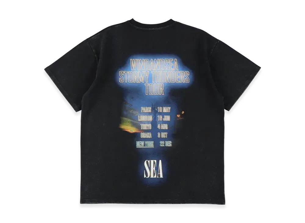 WIND AND SEA Band World Tour Tee (New York) WIND AND SEA Band World Tour Tee (New York)