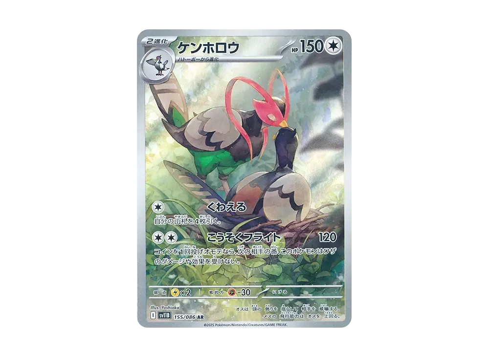 ポケモンカード トウコSAR + キュレムexSR/ケンホロウAR