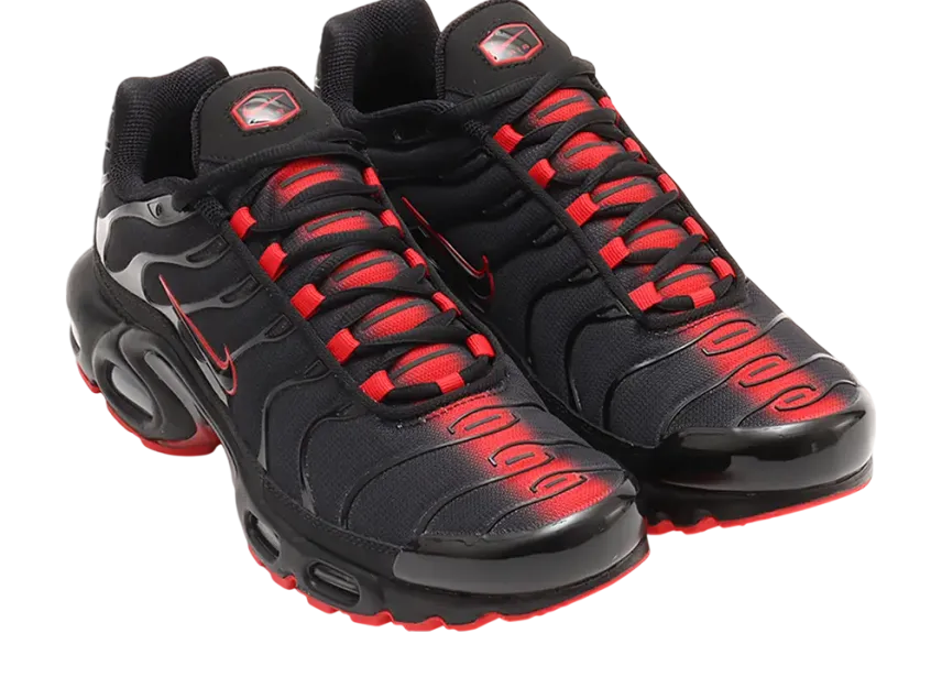 新品 NIKE ナイキエアマックスプラスプレミアム ブラック/レッド 国内正規 Nike Air Max Plus