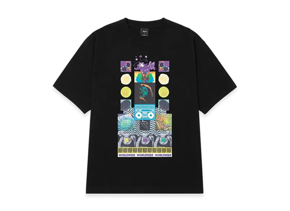 HUF New Experiences Tee "Black"
