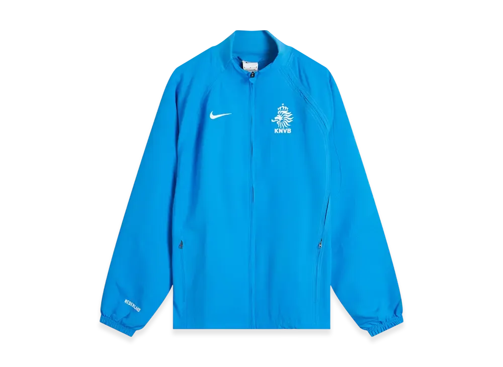 Nike Netherlands 2004 Total 90 Reissue Men's Nike Soccer Replica Track Jacket "Blue"
