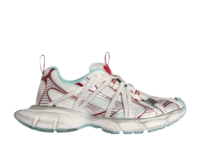 バレンシアガ 3XL エクストリームレース B スニーカー "ホワイト/レッド/ターコイズ/グレー"
