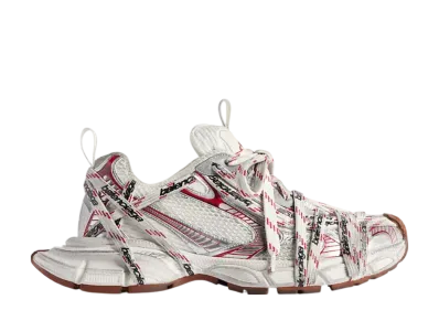 バレンシアガ 3XL エクストリームレース レゴ スニーカー "ベージュ/グレー/レッド/ブラウン"