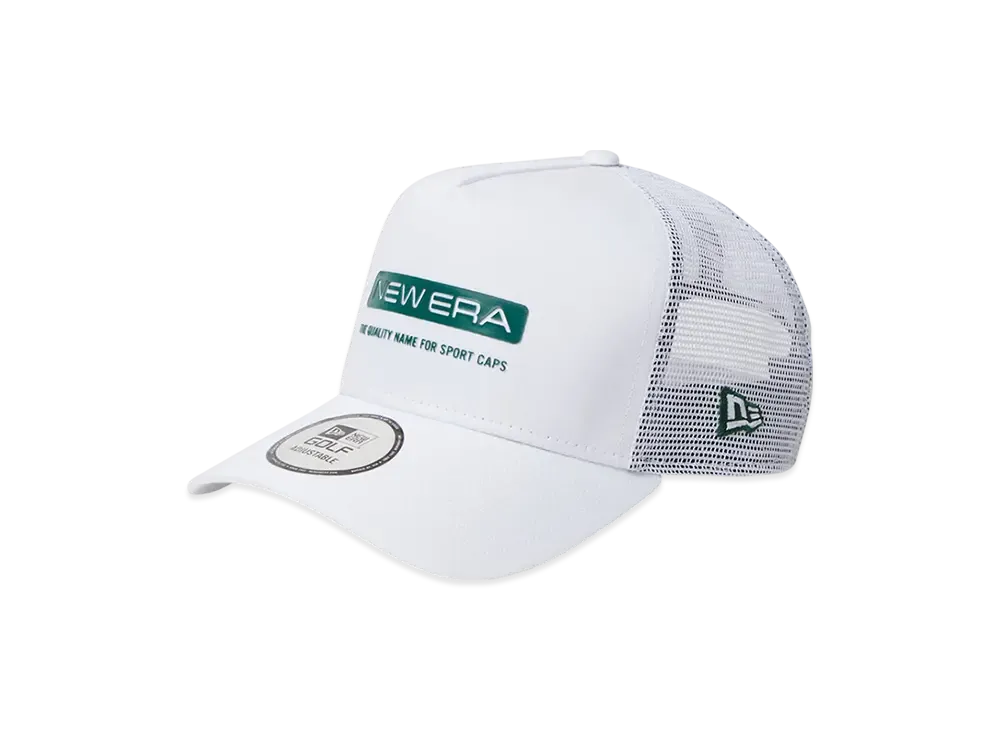 NEW ERA Golf 9Forty A-Frame Tracker Cordura & Coolmax "White"