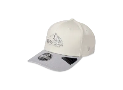 NEW ERA Outdoor 9Seventy Stretch Snap Mountain Logo Stretch Cotton "Stone/Gray"