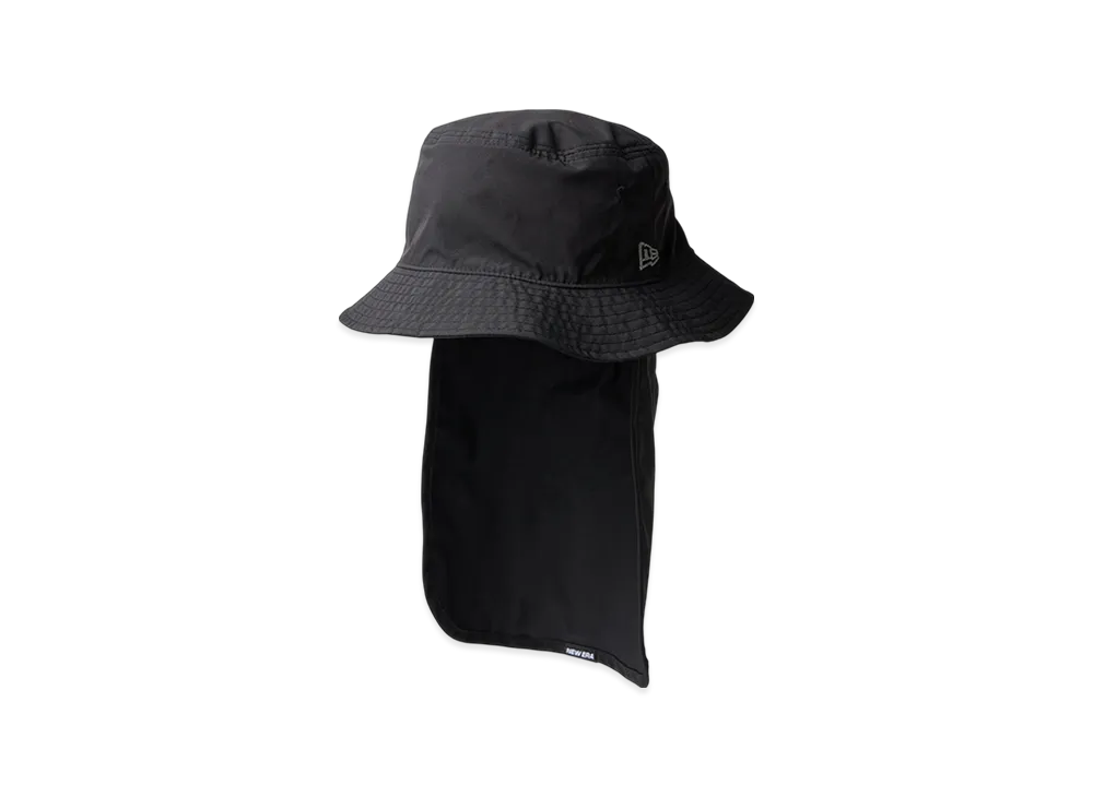 NEW ERA Outdoor Bucket 01 Sunshade Packable Solotex x Ecopet Basic "Black"