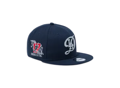NEW ERA Kids Youth 9Fifty Los Angeles Dodgers 2024 Stats Pack "Navy"