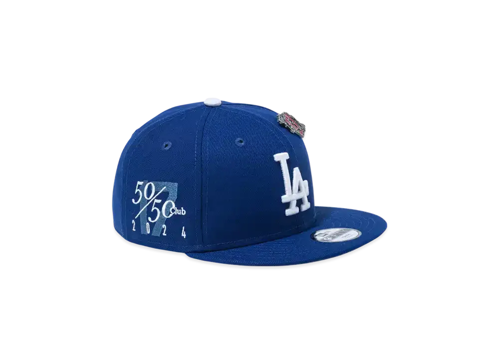 NEW ERA Kids Youth 9Fifty Los Angeles Dodgers 50-50 Club Pack "Dark Royal"