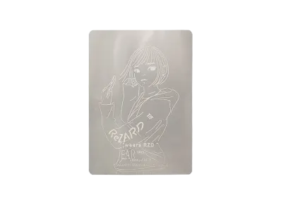 ReZARD × Masato Yamaguchi \ x Ex.Trading Card Metal ver.1 "SILVER"