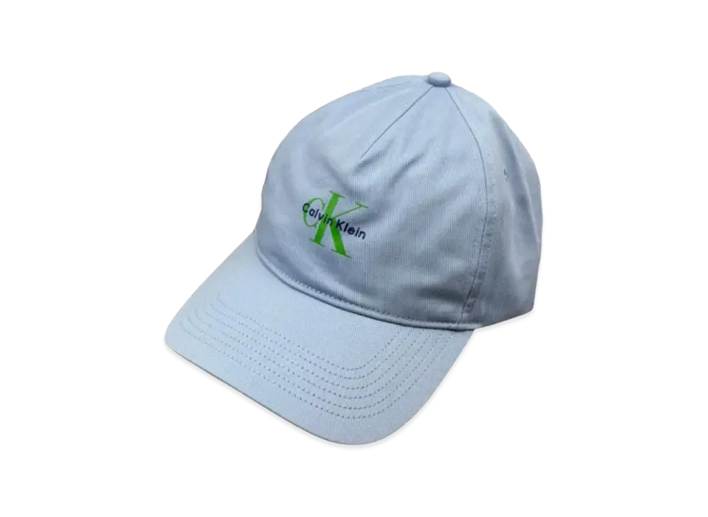 Calvin Klein Monologo Printed Baseball Cap "Blue"