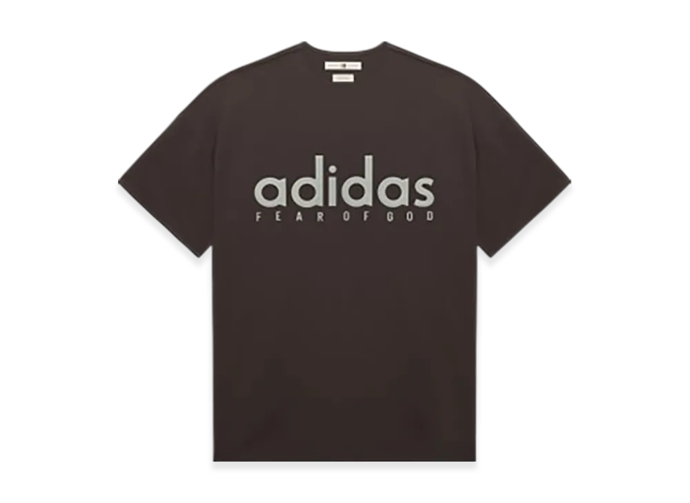 adidas x Fear of God Athletics Quick Dry Jersey Short Sleeve T-shirt "Night Brown"