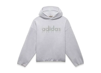 adidas x Fear of God Athletics Cotton Fleece Parka "Light Grey Heather"