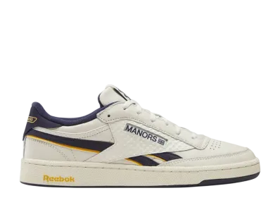Manors × Reebok Reebok Club C Revenge "Navy/Chalk/Yellow"