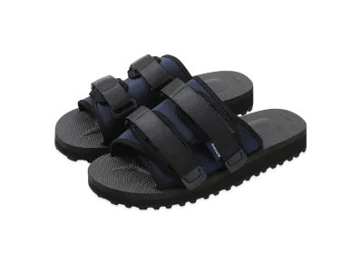 everyone x SUICOKE Nylon Silk "Moto" Sandals "Navy"