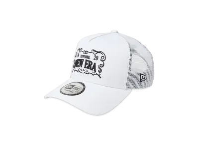 NEW ERA 9Forty A-Frame Frame Logo "White"
