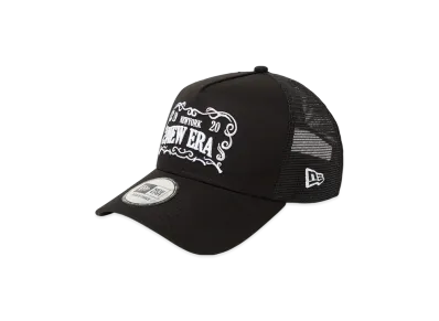 NEW ERA 9Forty A-Frame Frame Logo "Black"
