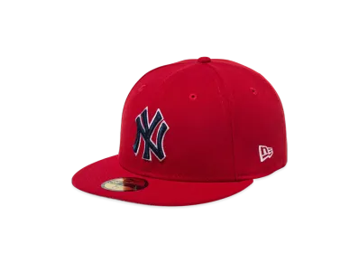 NEW ERA 59Fifty Color Variation New York Yankees "Scarlet"