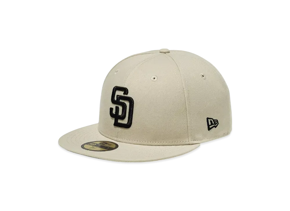 NEW ERA 59Fifty Color Variation San Diego Padres "Stone"