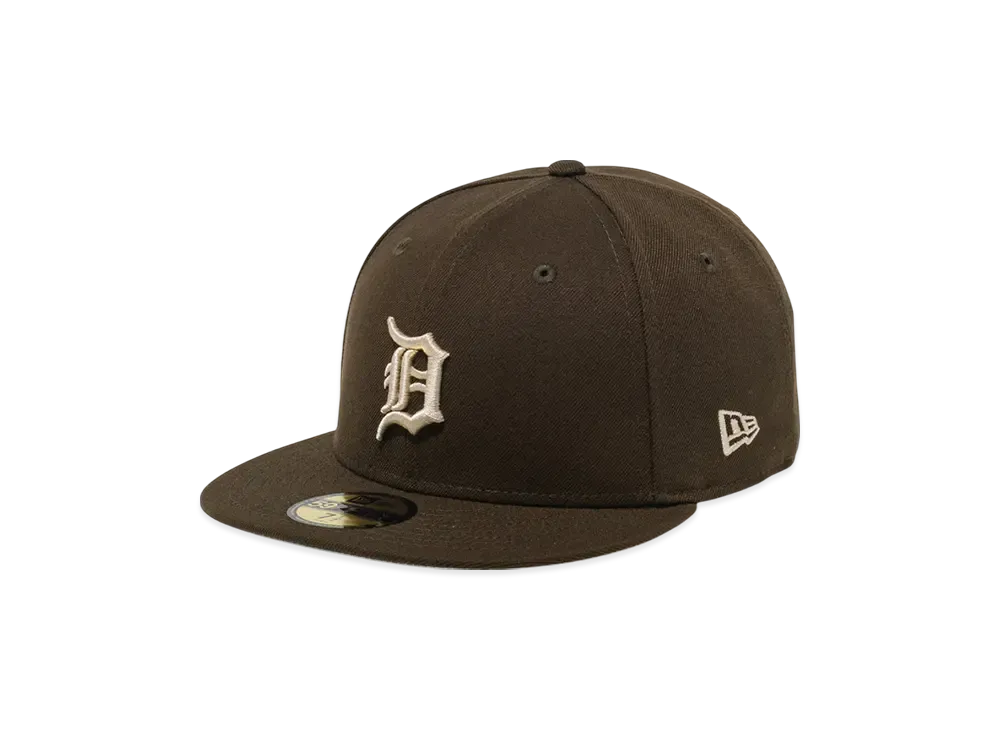 NEW ERA 59Fifty Color Variation Detroit Tigers "Walnut"