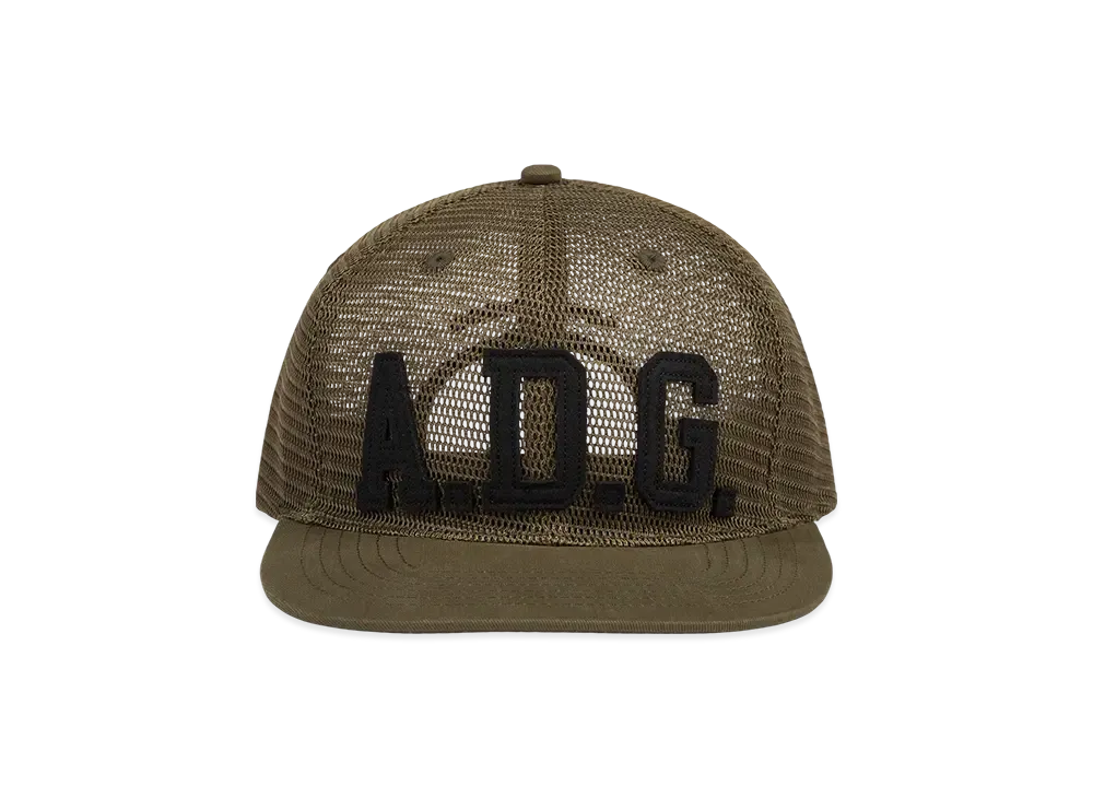 DENIM TEARS ADG Mesh Cap "Olive"