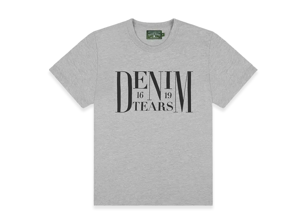 DENIM TEARS Cannes Tee "Grey"