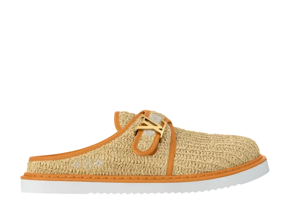 ルイヴィトン LV イージー ミュール "ベージュ"