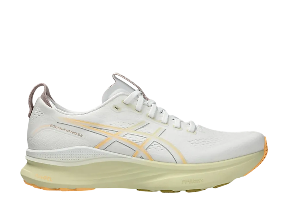 アシックス ゲルカヤノ32 エクストラワイド "ホワイト/オレンジグロー"