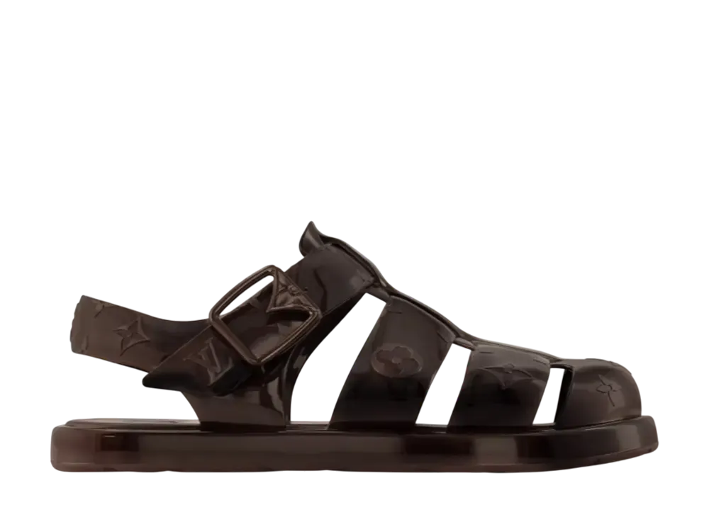 ルイヴィトン LV ヴェニス サンダル "マロン"