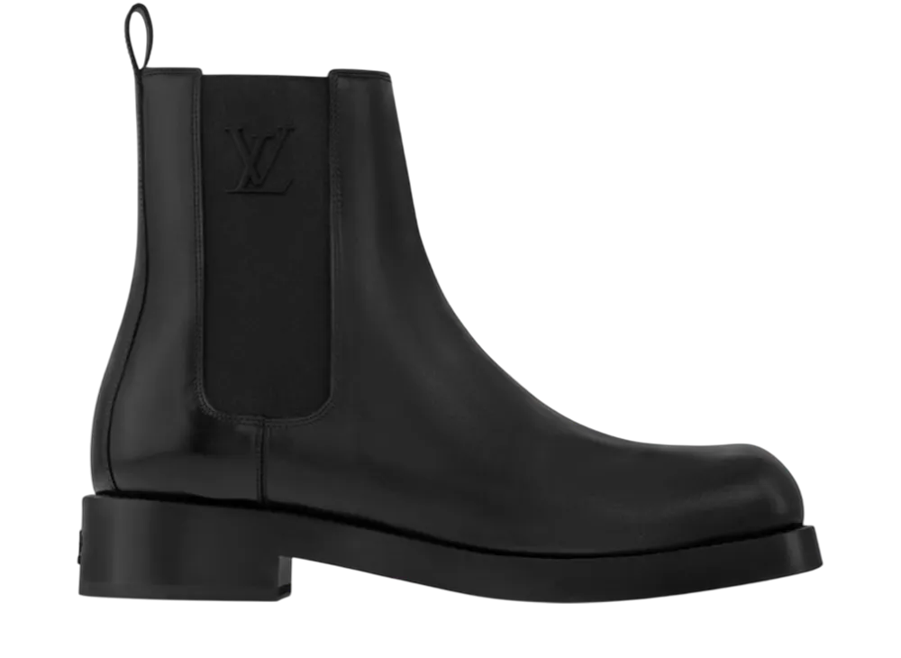 ルイヴィトン LV エージェント チェルシーブーツ "ブラック"