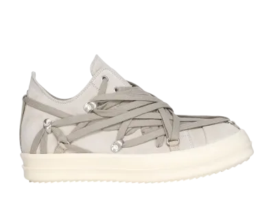 Rick Owens Women's Hollywood Megalaced Low "Dinge/Milk"