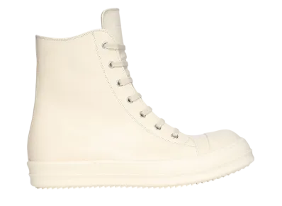 Rick Owens Women's Hollywood Sneakers "Milk/Milk/Milk"