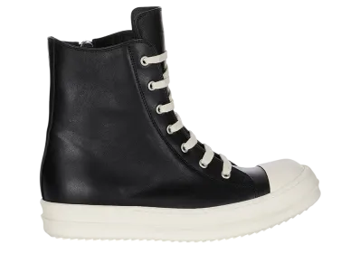Rick Owens Women's Hollywood Sneakers "Black/Milk/Milk"