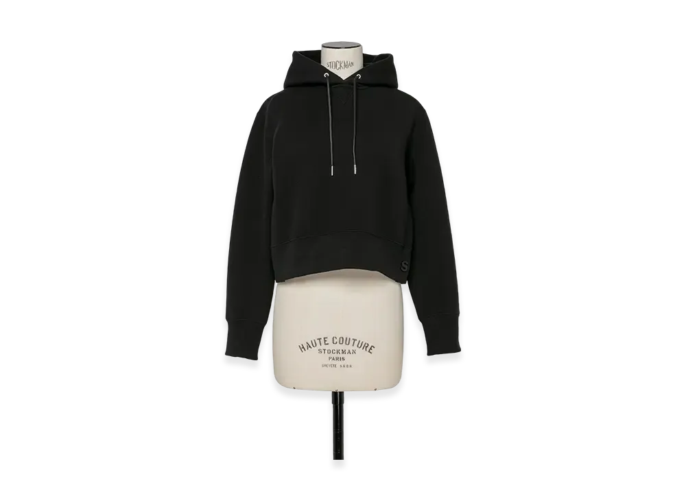 sacai S Sponge Sweat Hoodie "Black"